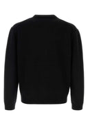 Maison Kitsune Black Wool Cardigan