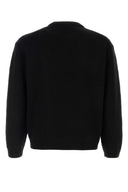 Maison Kitsune Black Wool Blend Genser