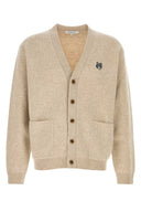 Maison Kitsune Sand Ull Cardigan