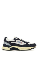 Autry tweekleurige Hyperway-sneakers van leer en mesh