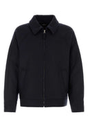 A.P.C. Midnight Blue Wool Blend Jacket