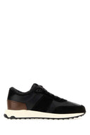 Tod's Black Leather Sneakers