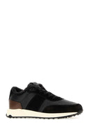 Tod's Black Leather Sneakers