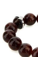 Prada gedruckte Perlen Halskette