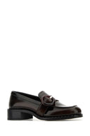 Prada Brown Leather Loafers