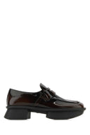 Prada Braune Equal-Loafer aus Leder