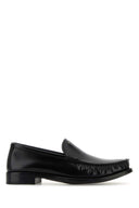 Prada Black Leather Loafers