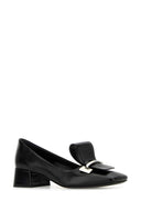 Prada Black Leather Pumps