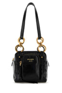 Prada Black Mini Prada Dangle Handbag