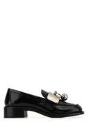 Schwarze Leder-Loafer von Prada