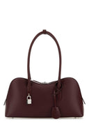 Stella Mc Cartney Burgundy Synthetic Leather Ryder Medium Shoulder Bag