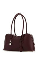 Stella Mc Cartney Burgundy Synthetic Leather Ryder Medium Shoulder Bag