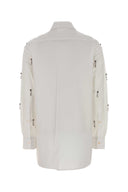 Stella Mccartney hvit poplinskjorte