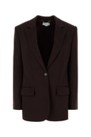 Stella Mccartney brun ullblazer