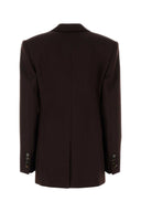 Stella Mc Cartney Brown Wool Blazer