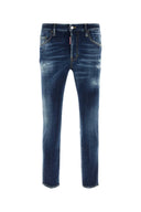 Dsquared Stretch Denim Skater Jeans