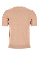 Fendi Pink Cotton Blend Sweater
