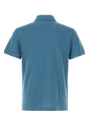Fendi Air Force Blue Piquet Polo Shirt