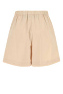Fendi Light Pink Stretch Cotton Blend Shorts