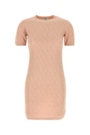 Fendi Pink Cotton Blend Dress