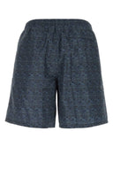 Fendi Printed Stretch Nylon Swimming Shorts