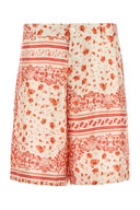 Bedruckte Bermudashorts aus Seide von Fendi