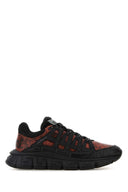 Versace tofargede sneakers i skinn