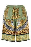 Versace Bermuda-shorts i silke