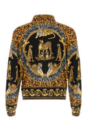 Strikkeskjorte med trykk fra Versace