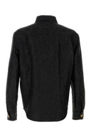 Versace Black Jacquard Shirt