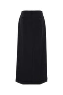 Alexander Wang Black Wool Blend bukseskjørt