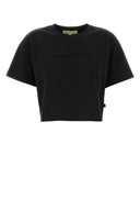 Michael By Michael Kors Black Cotton T Shirt