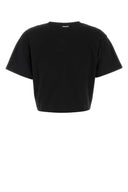 Michael By Michael Kors Black Cotton T Shirt