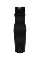 Michael By Michael Kors Embroidered Viscose Dress