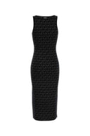 Michael By Michael Kors Embroidered Viscose Dress