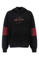 Willy Chavarria Sudadera Oversize De Algodón Negra
