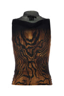 Jean Paul Gaultier Printed Tulle The Wood Tank Top