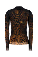 Jean Paul Gaultier Printed Tulle The Wood Top