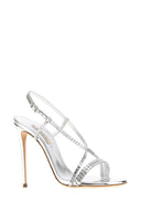 Casadei Embellished Fabric Starsway Sandals