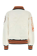 Lois White Denim Nomad Bomber Jacket