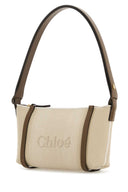 Chloe Sand Canvas Carry Shoulder Bag