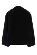 Chloe Black Wool Blend Coat