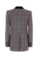 Chloe Embroidered Wool Blazer