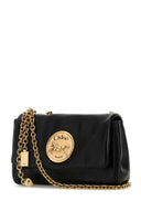 Chloe Black Leather Heritage Shoulder Bag