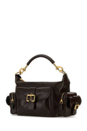 Chloe Chocolate Leather Camera Bag Handbag