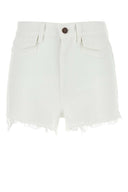 Chloe hvit denimshorts