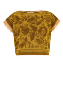 Chloe brodert frottétopp