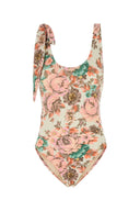 Chloe Printed Stretch Nylon Swimsuit