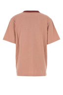 Chloe Melange Dark Pink Cotton T Shirt