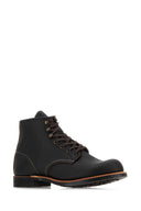 Red Wing Black Leather Ankel Boots
